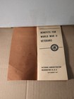 Vintage 1947 VA Pamphlet "Benefits For World War ll Veterans" September 1947 — photo 3