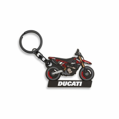 *NEW* ORIGINAL Ducati  Ducati HYM Gummi Schlüsselanhänger 987713755