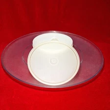 Tupperware chips and dip serving tray and bowl