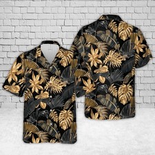 Tropical Leaves Hawaiian Shirt