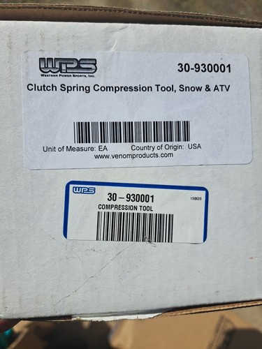WPS CLUTCH COMPRESSION TOOL FOR ATV, SNOW MOBILE - Picture 1 of 3