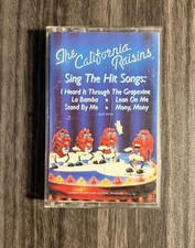 California Raisins Sing The Hit Songs Cassette 90s Nostalgia