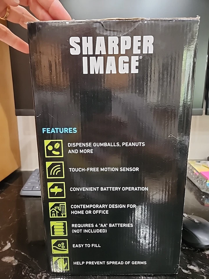 NIB Sharper Image Motion-Activated Candy Dispenser with Built-In Sensor - NEW! - Image 2 of 4