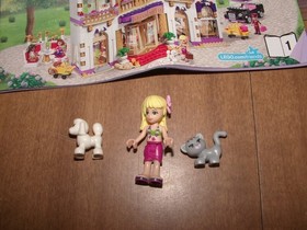 Lot Lego friends grand hotel & add-ons 41101 41035 juice bar incomplete no boxes