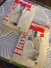 Hanes NOS Medium Thermal Crew Neck And Pant Set