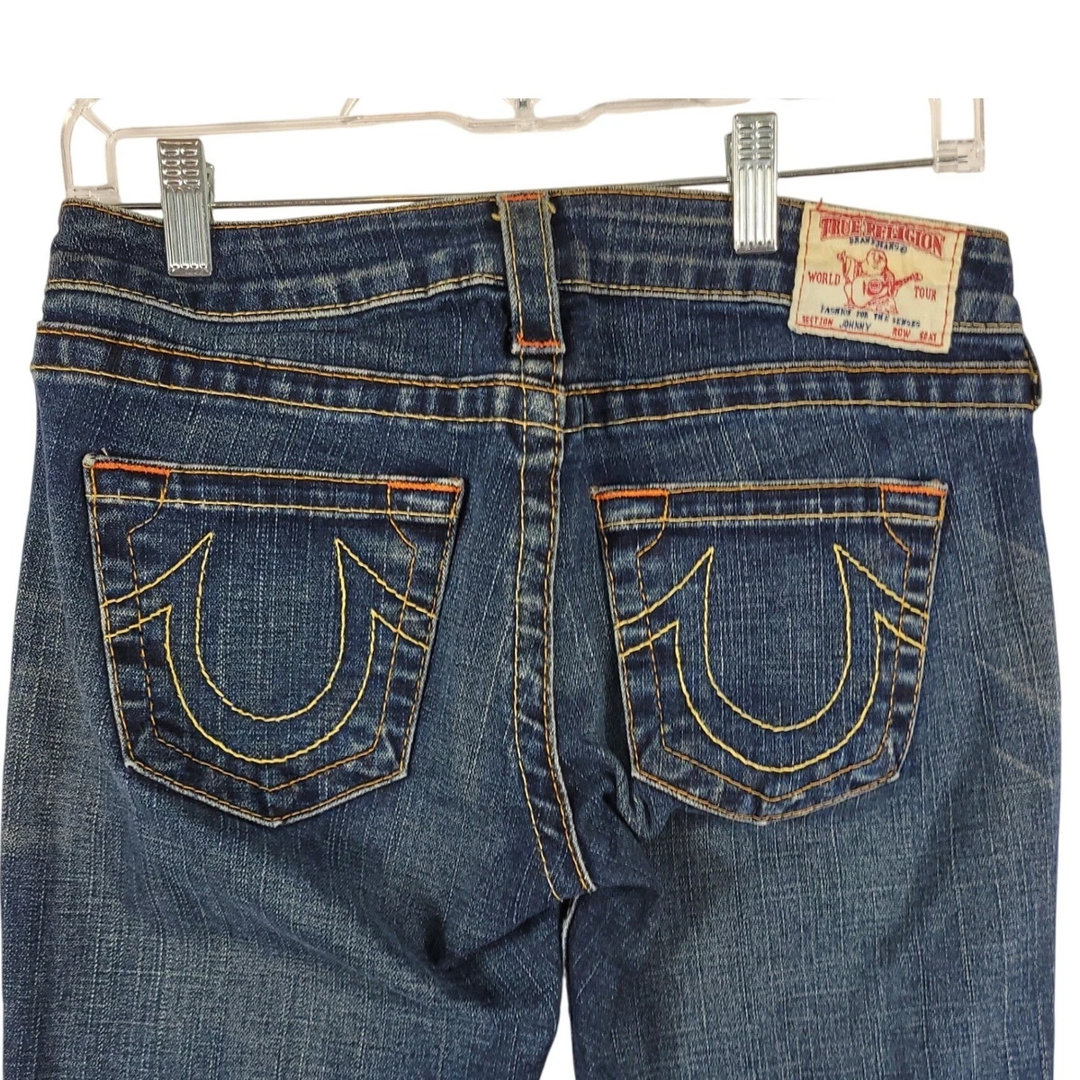 True Religion 36 in Inseam Low (6.5-8.5 in) Rise Jeans for Women