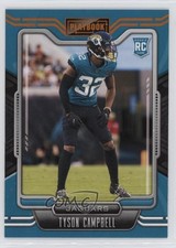 2021 Panini Playbook Rookie Orange Tyson Campbell #156 05v0