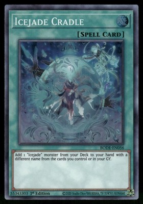 Icejade Cradle Super Rare Burst of Destiny BODE-EN056 NM