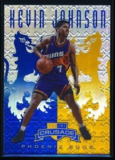 2012-13 Panini Crusade Kevin Johnson #148 Blue & Gold Prizm