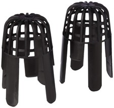 Gutter Balloon Outlet Guard Black BH03114 – (2-Piece) to Fit 68mm Pipe, Pack .