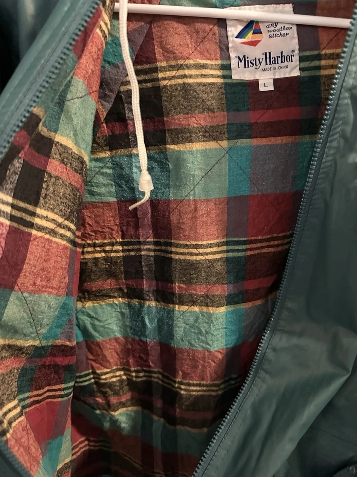 Impermeable Misty Harbor vintage talla grande Foto 4 de 4