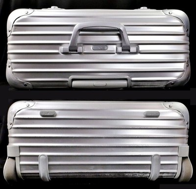 Rimowa Vodafone Topas Pilot Trolley 36L Silver 2-wheels Carry Case