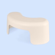 Arc Toilet Stool: Supports a Natural Squatting Posture to Unkink Your Colon