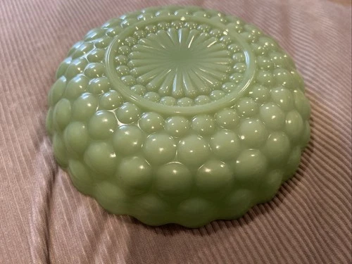 Vintage Anchor Hocking Fire-King Jadeite  Bubble Bowl 8.5"