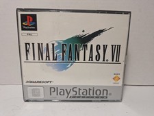 Final Fantasy VII - Platinum PS1 PAL 100% Complete Super Clean Discs Demo Manual