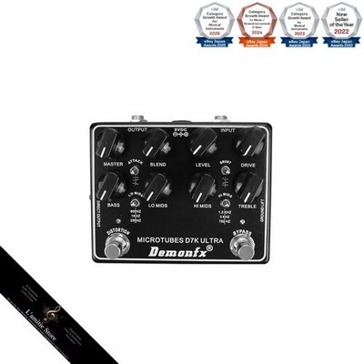 Demonfx Microtubes D7K Ultra / Bass Preamp Overdrive Distortion Bass Effects