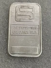 Rare Vintage Troy 1 Oz  Simmons /Refco Metals Fine Silver Bar  .999+  500 Minted