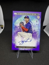 2024 Topps Inception Base Rookie and Emerging Stars Naoyuki Uwasawa BRES-NU /199