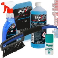 CAR1&reg; Winterset Scheibenenteiser Frostschutz Gummipflege Eiskratzer +Schneebesen