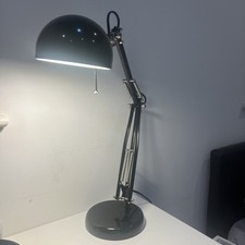 IKEA Forsa Black Desk Lamp Adjustable (MAX 40W E14)