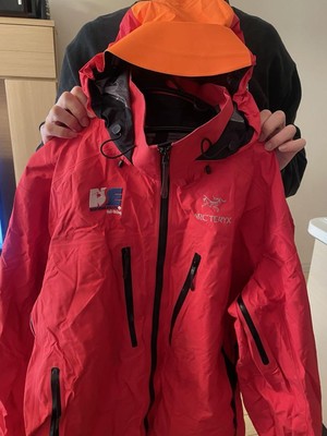 Arc'Teryx Waterproof Jacket XL Red | eBay