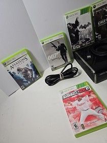 XBox 360 Slim 250GB Console 8 GAME MEGA BUNDLE! CLEAN/TESTED! SHIPS FREE 🔥 