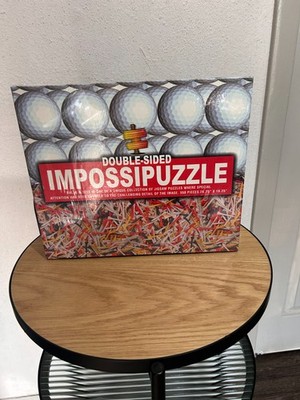 Impossipuzzle Golf Balls / Tees Double Sided 550 Piece Jigsaw Puzzle - Brand New