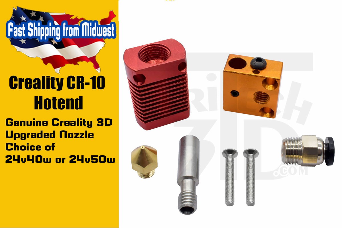 CR-10 Hotend For Creality CR10, CR-10S, CR10 v3 Pro2, Ender 3 CR10, CR-10 S4