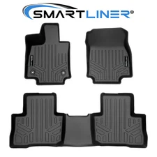 SMARTLINER Custom Fit Floor Mats 2 Row Liner Set OEM TPE 2021-2024 Toyota Venza