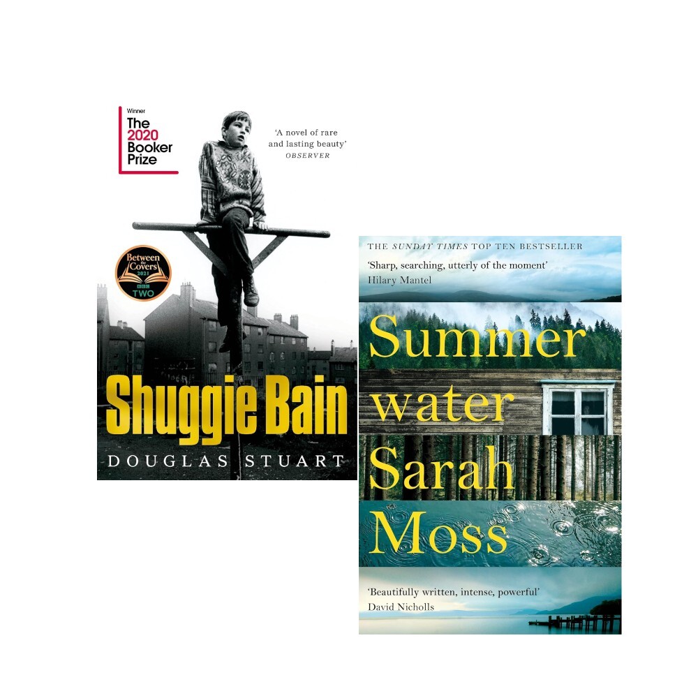 Shuggie Bain,Summerwater 2 Books Collection Set Paperback NEW