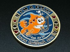 I'm A Fish Poker Card Guard Hand Protector US Seller