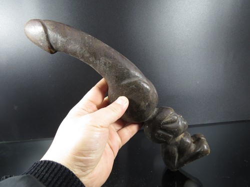 China,old jade,collectible,hongshan culture,rare Apollo penis,statues R(626) - Picture 6 of 9