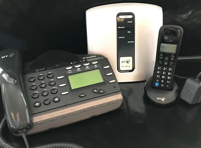 VOX Home Office Telefonanlage Paket (2 Leitungen) 2 Telefone (1 Fest 1 DECT)