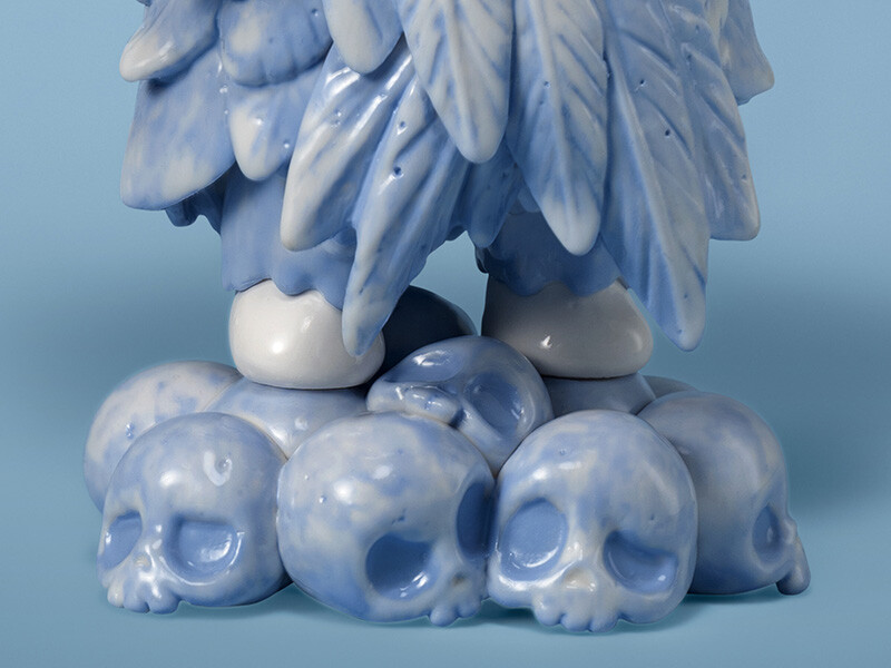 POP MART HIRONO Ceramic Feather Large Size Figure