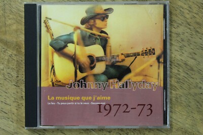 Johnny Hallyday 13-La Musique Que J'Aime CD-Philips 512475-2 France Pressing