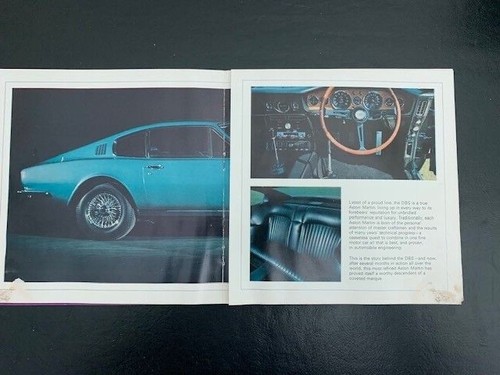 1967 Line of Jaguar + Aston Martin DBS Brochures - Pkg Deal + FREE Shipping ! - Picture 12 of 12