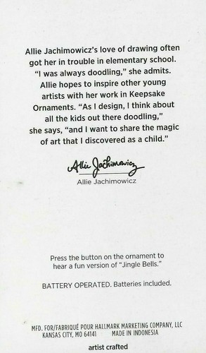 Hallmark Keepsake 2021 Crappy Christmas Magic Sound Christmas Ornament NEW NIB - Picture 2 of 2