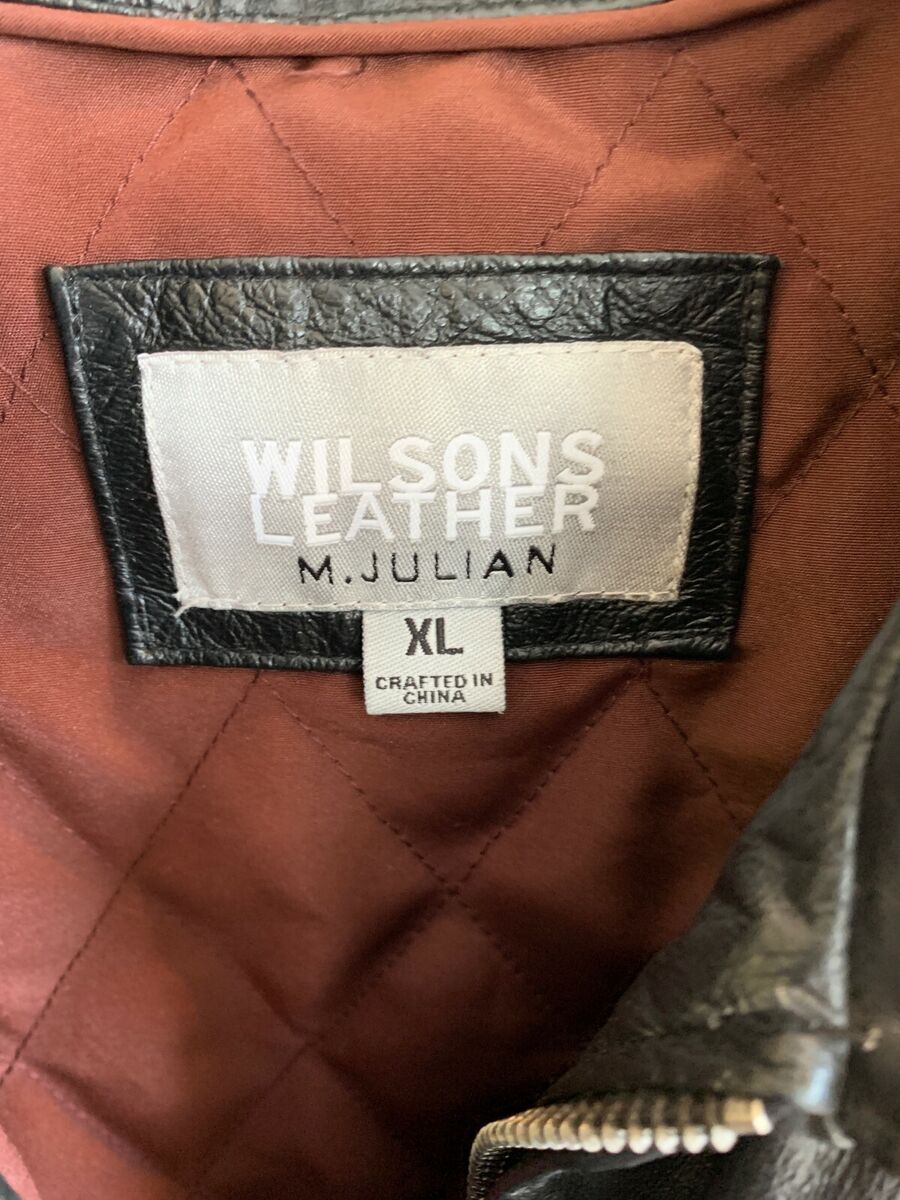 Vintage M Julian Wilsons Leather Jacket - XL - Extra Large Vintage M Julian Wilsons Leather Jacket - XL - Extra Large