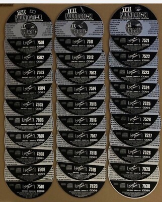SOUND CHOICE KARAOKE - COMPLETE FOUNDATION ONE SET 30 ORIGINAL DISCS  450 SONGS