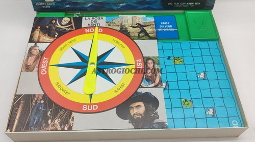 EG Editrice Giochi CORSARO NERO GIOCO IN SCATOLA VINTAGE 1977 NEW IN BOX - Foto 3 di 15