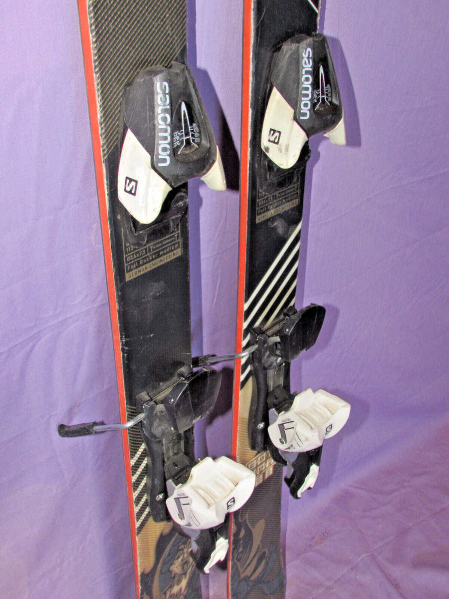 Volkl Gotama Jr kid's all mountain skis 128cm with Salomon Volkl Gotama Jr kid's all mountain skis 128cm with Salomon