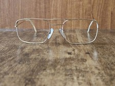 VINTAGE 50S GOLD FILLED ESSEL PILOT EYEGLASSES FRAME MADE IN FRANCE 51/21 562