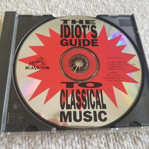 The Idiot's Guide To Classical Music -Various RCA Victor CD, Compilation VG+Disc - Picture 4 of 5
