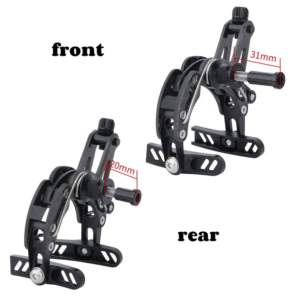 Pinza de freno de doble pivote fibra de carbono bicicleta de carretera llanta freno C cortafreno Foto 2 de 4