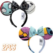 Halloween Disney- Loungefly Black Ghost  Nightmare Before Christmas Sally Ears