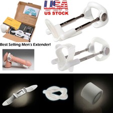 Male Penis Extender Cock Enlargement System Enlarger Stretcher Traction Device