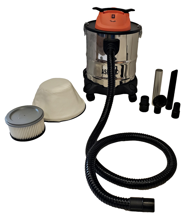 Pellethead Ash Vault Pro Fireplace & Stove Fire Retardant Vacuum *Scratch N Dent