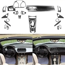 53Pcs Real Carbon Fiber Kits Whole Interior Trim Cover Set For BMW Z4 E85 03-08