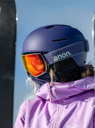 Anon Logan WaveCel® Ski & Snowboard Helmet Purple Size Medium - 第 5/7 張圖片