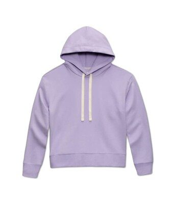 Label Go-to Hoodie Men's Large Lavender Stretch Relaxed Fit Long Sleeve JDM872